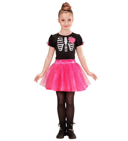 Costume Carnaval Copii - Costum Schelet Balerina Halloween