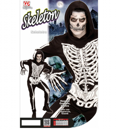 Costum Schelet Negru Infricosator [2]