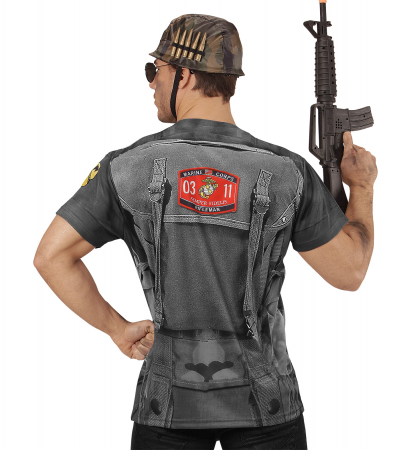 Costum Soldat Tricou Imprimeu 3D [1]