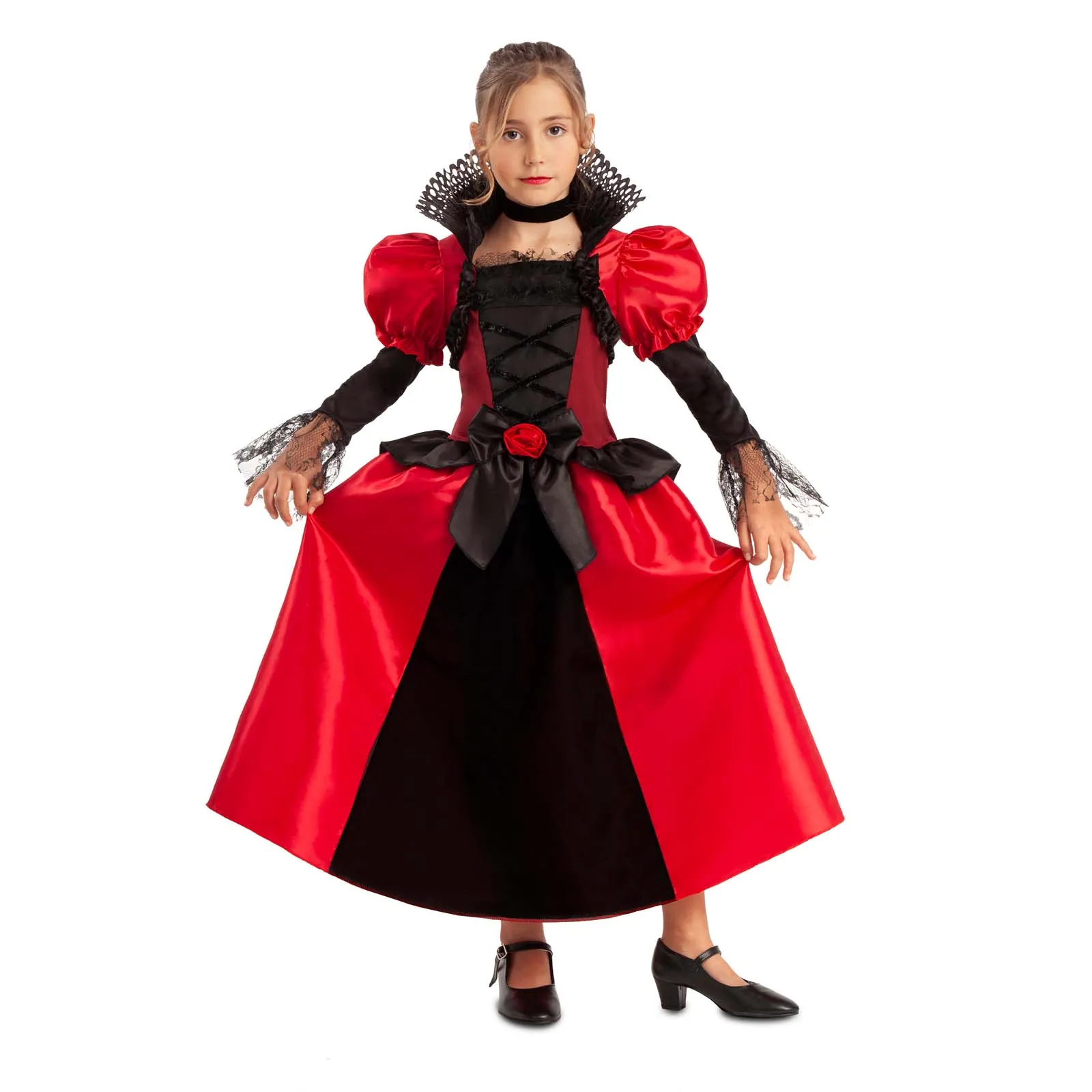 Costume Carnaval fete - Costum Vampirita 7-9 ani, 116-140 cm