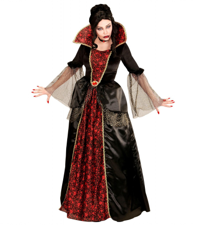 Costume Carnaval Adulti - Costum Vampirita Trandafir Rosu