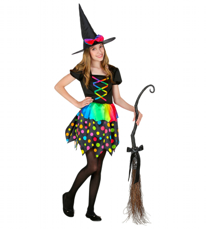 Costum Vrajitoare Buline Colorate [3]