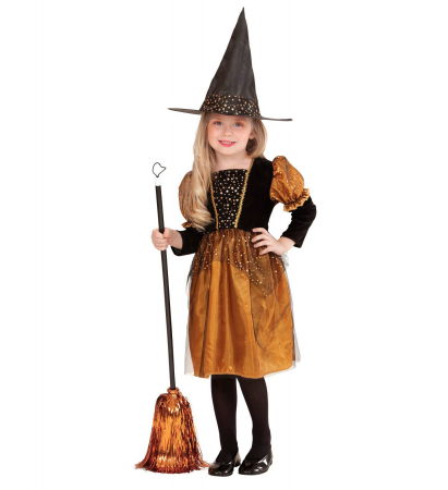 Costume Carnaval fete - Costum Vrajitoare Elegant 3-5 Ani