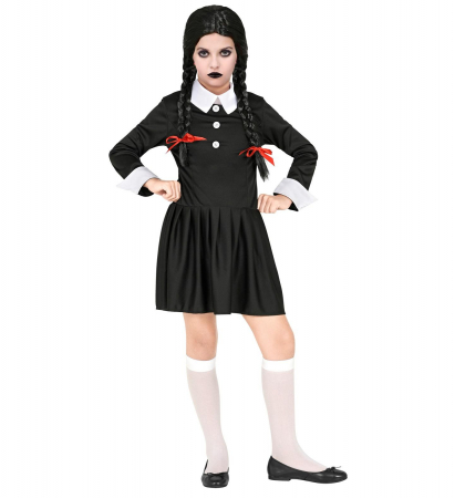 Costume Carnaval Copii - Costum Wednesday Addams Copii