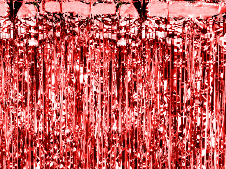 Perdele Party - Perdea Decorativa, Rosu - 90x250 cm