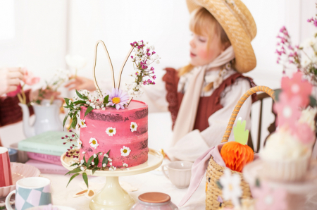 Decoratiune Prajitura Lemn Urechi Iepuras [1]