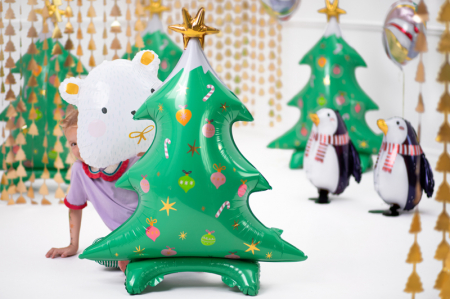 Balon Folie Brad de Craciun - 94 cm [2]