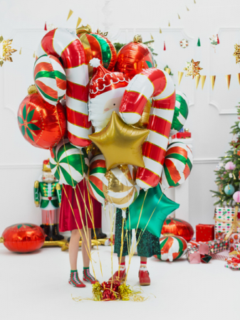 Balon Folie Glob Craciun - 45 cm [5]