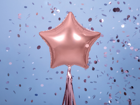Balon Folie Stea, Rose Gold - 48 cm [1]