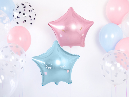 Balon Folie Stea, Roz - 48 cm [2]