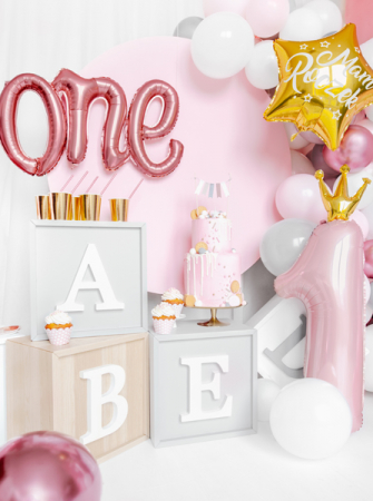 Balon Folie One, Roz - 66 cm [3]
