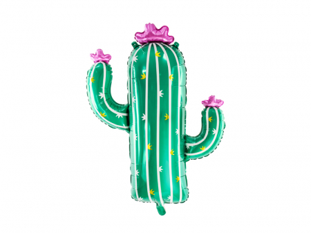 Petrecere Tropicala - Balon Folie Cactus - 60x82 cm