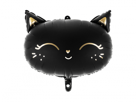 Balon Folie Pisica, Negru - 48x36 cm [0]
