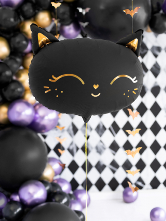 Balon Folie Pisica, Negru - 48x36 cm [3]