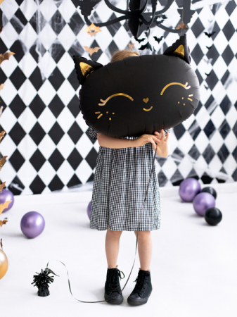 Balon Folie Pisica, Negru - 48x36 cm [4]