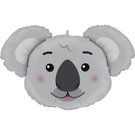 Petrecere Safari - Balon Folie Cap Koala - 94 cm