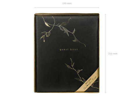 Guest Book Negru - Crengute [3]