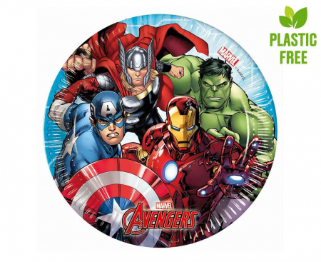 Set 8 Farfurii Avengers, 20 cm [1]