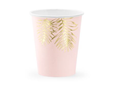 Petrecere Tropicala - Set 6 Pahare Frunze, 220 ml