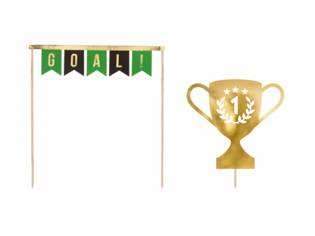 Petrecere Fotbal - Set Decoratiuni Prajitura - Fotbal