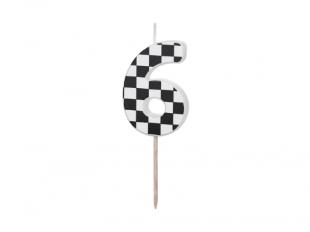 Accesorii Masa - Lumanare Cifra 6 Curse