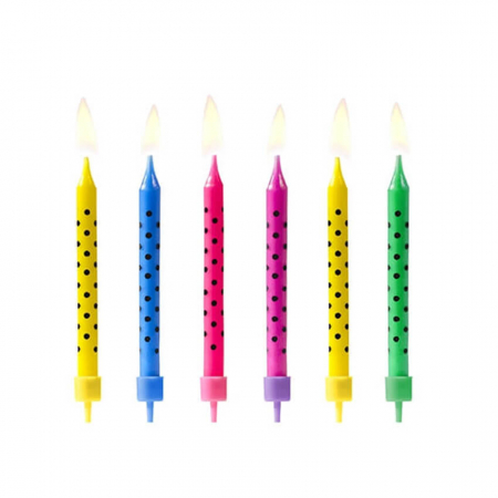 Lumanari multicolore cu buline [0]