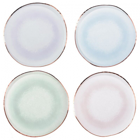 Set 8 Farfurii Pastel Party Mix, 25 cm [0]