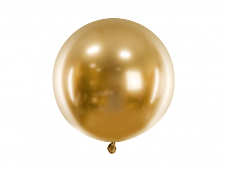 Nunta - Balon Jumbo Auriu Glossy, 60 cm