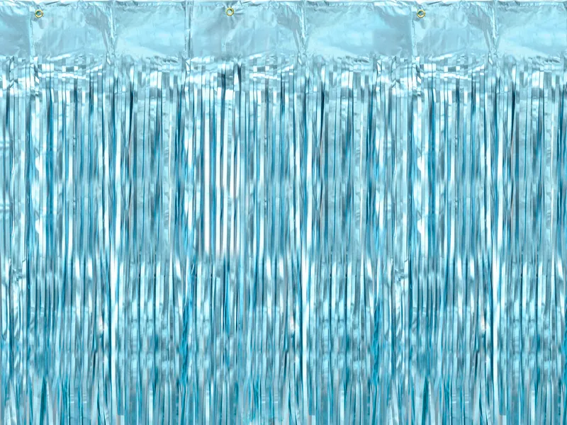Botez - Perdea decorativa, Bleu, 90x250 cm