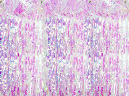 Petrecere Pisicute - Perdea decorativa, Iridescent, 90x250 cm