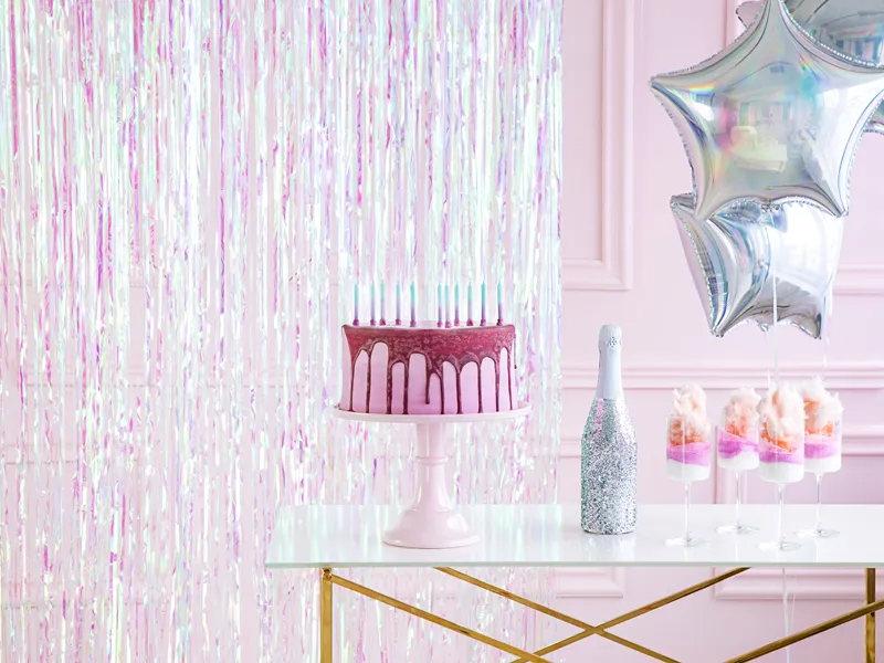 Perdea decorativa, Iridescent, 90x250 cm [1]