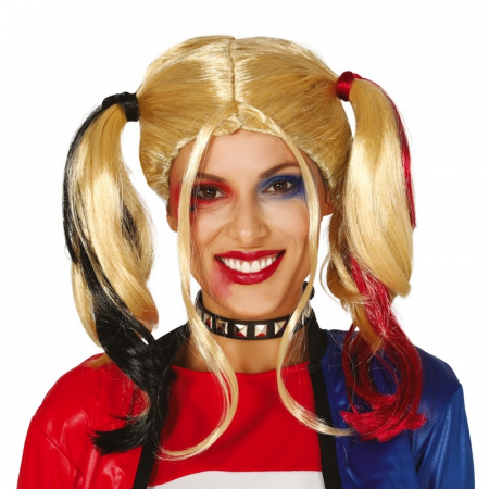 Accesorii Carnaval - Peruca Harley Quinn