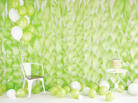 Set 10 Baloane Verde Lime Pastel - 30 cm [1]