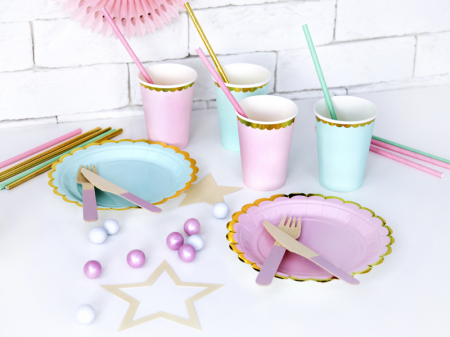 Set 18 Tacamuri Lemn, Mix - 16 cm [6]