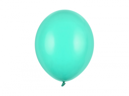 Petrecere Dinozauri - Set 10 Baloane Verde Menta Pastel - 30 cm