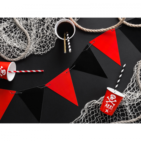 Set 10 Paie Spirala, Rosu [3]