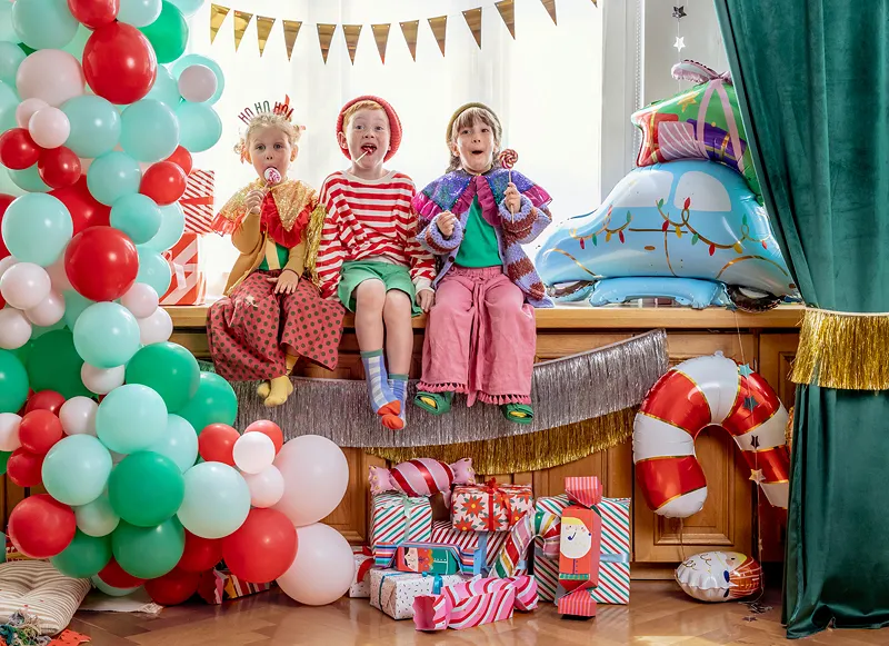 Set 2 Cutii pentru Cadouri Ho Ho Ho [1]