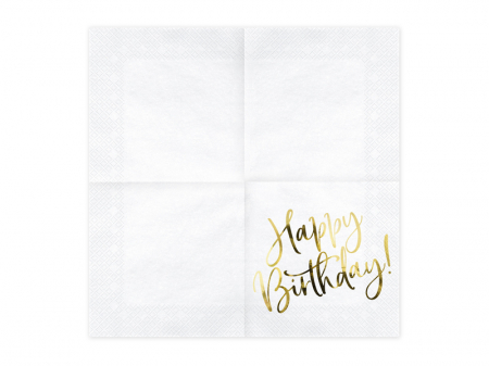 Set 20 Servetele Happy Birthday [1]