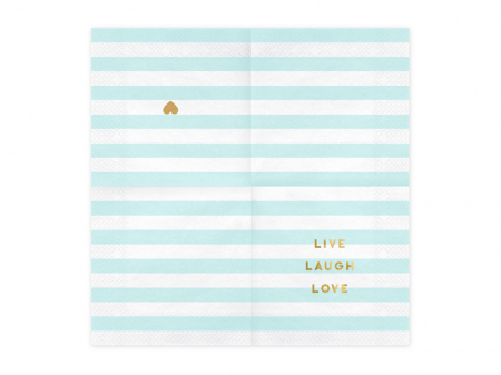 Set 20 Servetele Live Laugh Love [1]
