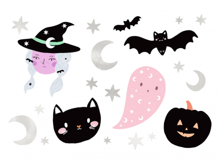 Set 20 Tatuaje Temporare Halloween