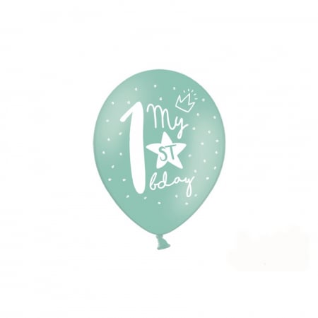 Set 6 Baloane Aniversare 1 an - 30 cm [5]