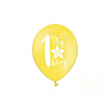 Set 6 Baloane Aniversare 1 an - 30 cm [4]