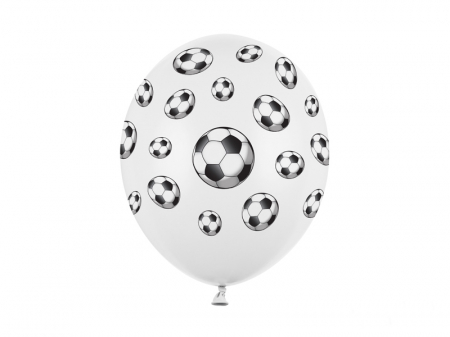 Petrecere Fotbal - Set 6 Baloane Fotbal - 30 cm