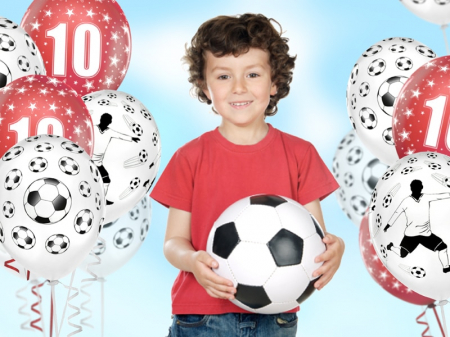 Set 6 Baloane Fotbal - 30 cm [1]