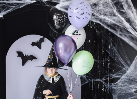Set 6 Baloane Halloween Vrajitoare, mix - 30 cm [3]