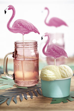 Set 6 Decoratiuni Prajitura - Flamingo [3]