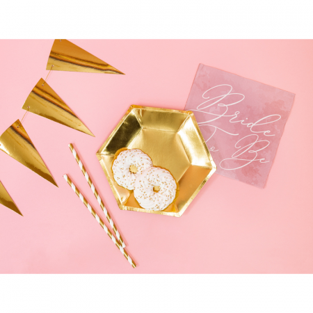 Set 6 Farfurii Aurii, 20 cm [3]