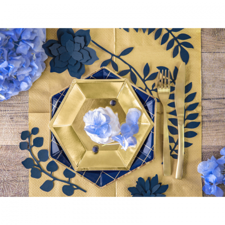 Set 6 Farfurii Aurii, 20 cm [2]