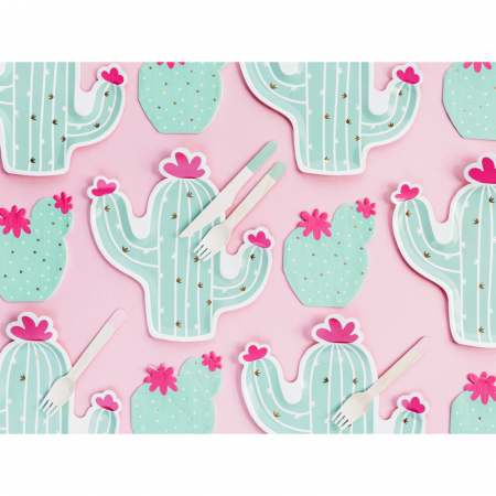 Set 6 Farfurii Cactus, 23 cm [3]