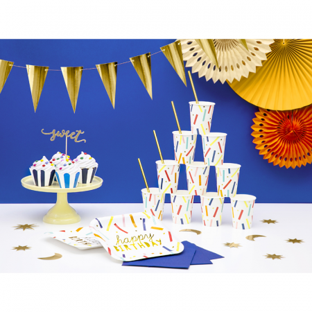 Set 6 Farfurii Happy Birthday, 20 cm [2]